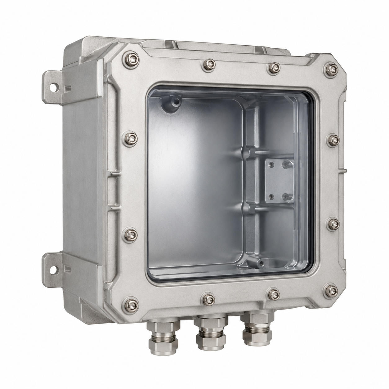 Transparent Viewable Explosion Proof Box With Window IP66  Protection