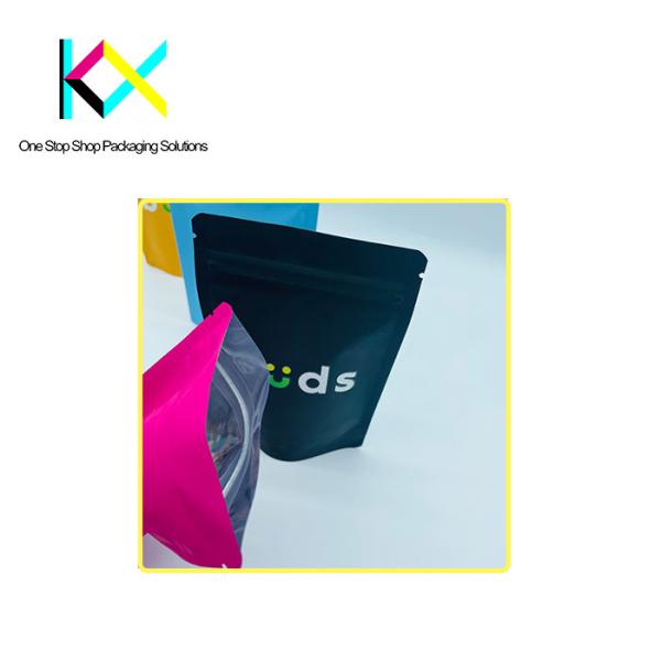 Multiple SKUs Plastic Pouch Bags With Moisture Proof Matte Stand Up Pouches