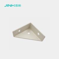 JINHAN JH-17016 Steel Corner Bracket, 92x66x18.5mm Powder-Coated Angle Connector for Cabinet & Wardrobe