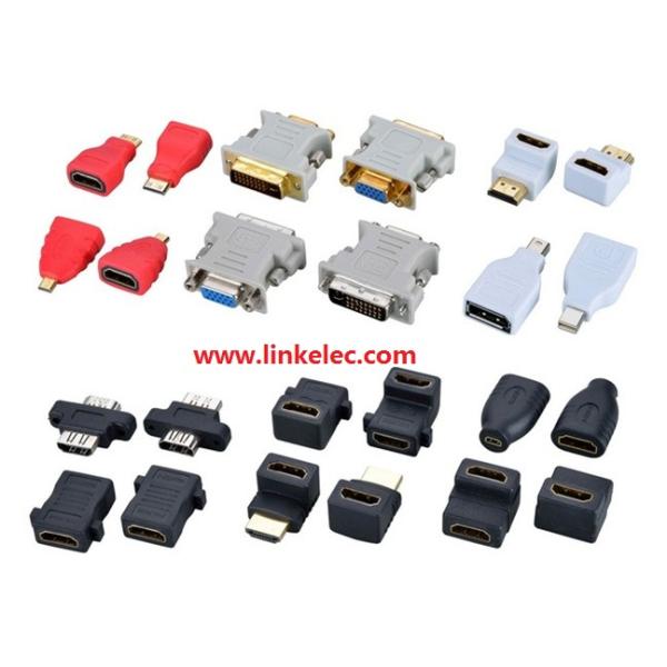 Adapter factory .www.linkelec.com High Quality USB 2.0 AF to AM Adapter, Support 360 Degree Rotation