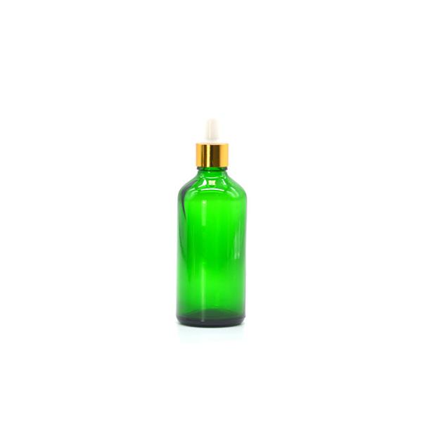 50ml bule Glass Oil Bottles with Plastic Dropper Cap Cosmetic Glass Bottle