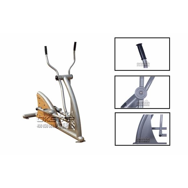wholesale outdoor fitness equipment park wood outdoor elliptical trainer