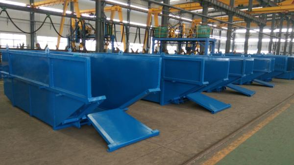 Industrial Marrel Skip Bin Heavy Duty Steel Waste Scrap Metal Recycling waste