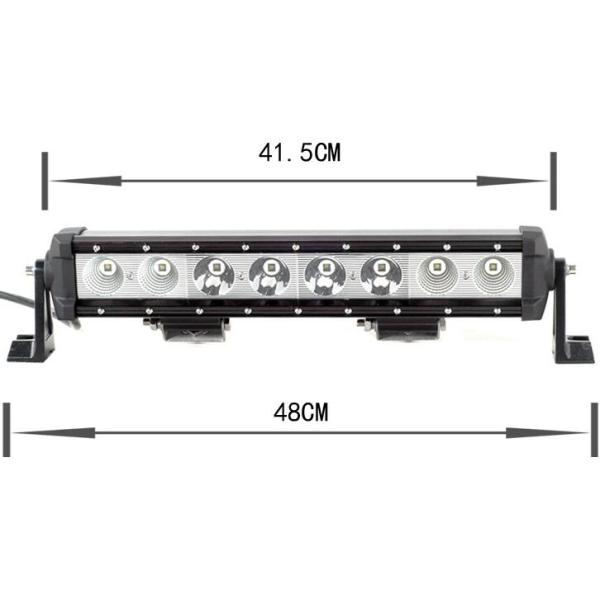 19 Inch 80W Cree LED Light Bar For Trucks Die Cast Aluminum Housing