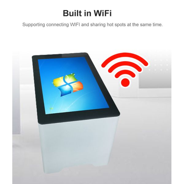 32 Inch Interactive Multi Digital Tea Table AIO PC Interactive Smart Touch Screen Coffee Table