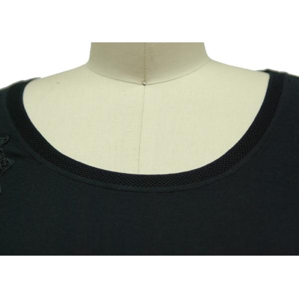 Front Length Back Short Casual Ladies Wear Women'S Plus Size 3 4 Sleeve Tunics