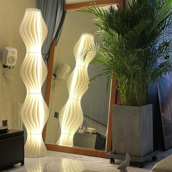 Nordic Modern Floor Lamp Living Room Bedroom Decoration Lighting Grass Skirts Floor Lamp For Indoor