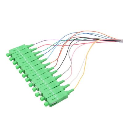 1m Fiber Optic Pigtails Simplex Duplex Singlemode Multimode St Fc Lc Sc