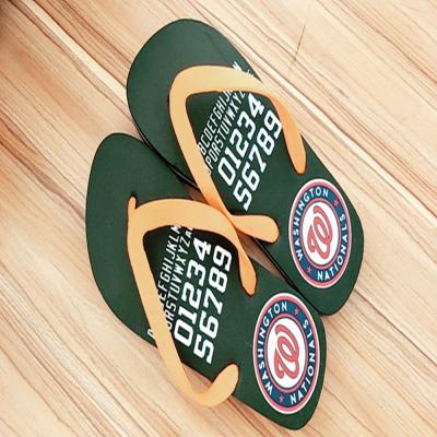 Eco-Friendly EVA Flip Flops with Anti-Skidding 15mm Sole Thickness and Customizable Sizes