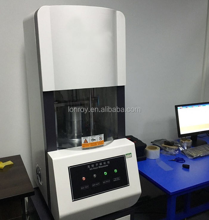 Rotational Vulcanizer Machine Price ASTM D5289 ISO 6502  No Rotor Rubber Rheometer