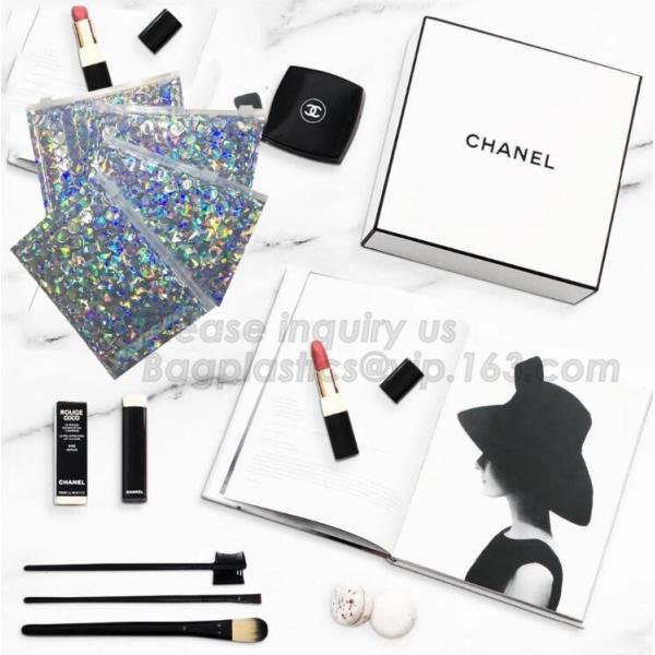 Factory Price Clear Bubble Zipper Bags, Pink Resealable Bubble Bag with Slider Zipper Printed Slider Padded Bag/Silver Z