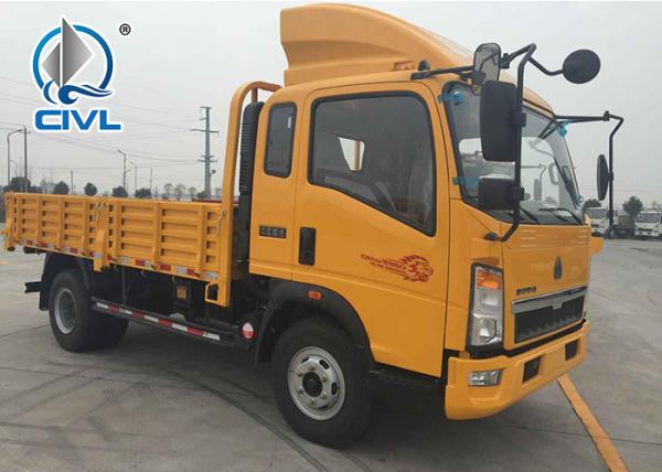 1.5 Ton Light Duty Commercial Trucks , Tipper Mini Dump Truck 2156cc Displacement