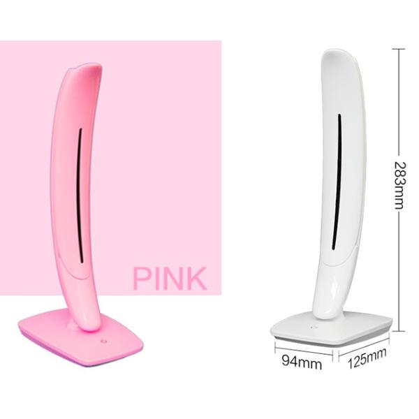 LED Computer Desk Lamp Built - In 600mAh , Foldable ABS LED Reading Table Lamp