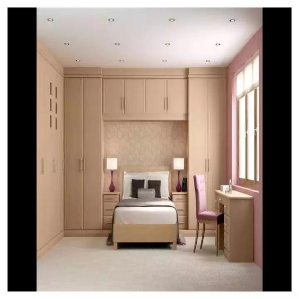 Solid Wood Modern Bedroom Wardrobes , Bedroom Furniture Customized Wardrobe