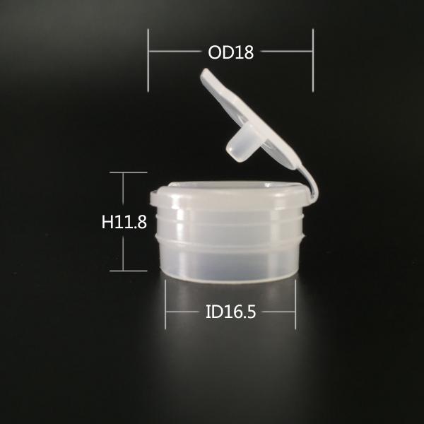 No Spill Plastic Bottle Plug , 16.5mm Plastic Bottle Stopper