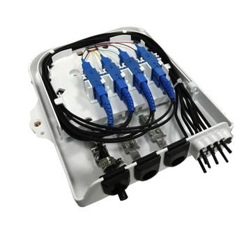 Boîte de distribution optique de fibre de 8 noyaux