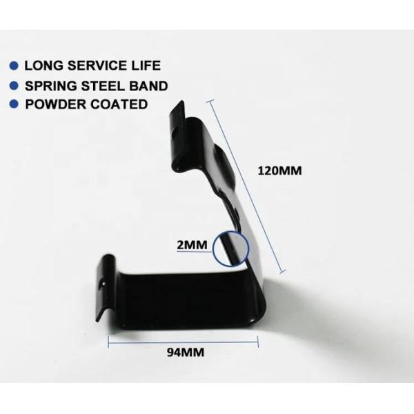 65Mn Лист штамповки Фабрикация пружина стальной деревянной коробки крепеж металлический ящик пружинные клипы