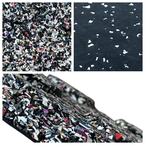 Durable Gym Rubber Matting for Heavy Equipment Free Weights and Functional Training Activities