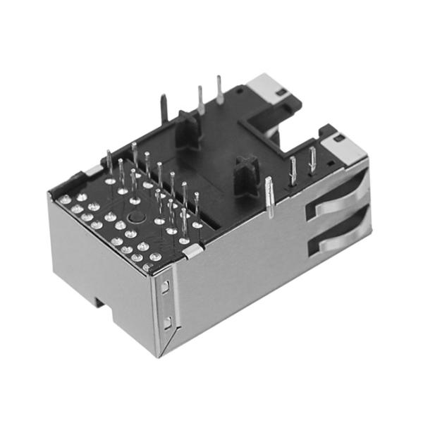 JXT4-1198HL 1x1 низкопрофильный 10G RJ45 соединитель для PCL Express