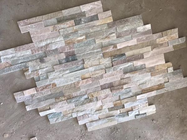 40kg/Sqm Balcony Slate Culture Stone , Interior Stone Veneer Panels