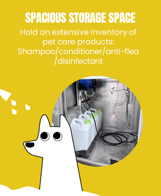 Self Service Vending Machines Suitable for Open and Semi Outdoor Locations Providing Quick Dog Grooming Solutions