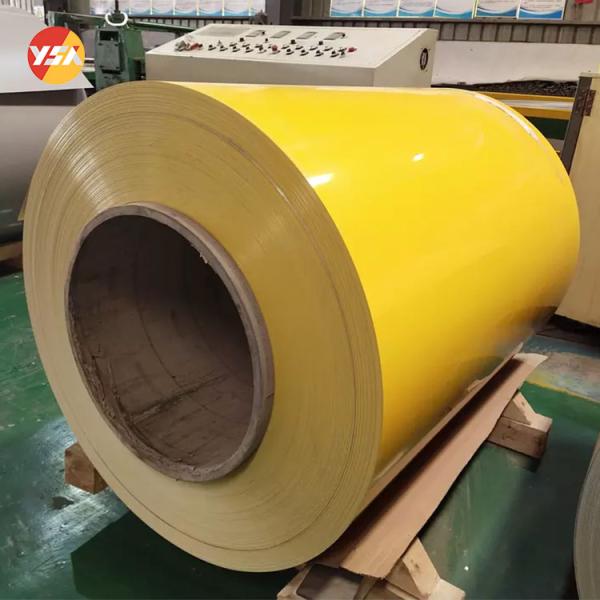 Bobina de aluminio recubierta de color azul 5052 PE PVDF para tejas 0,6 mm