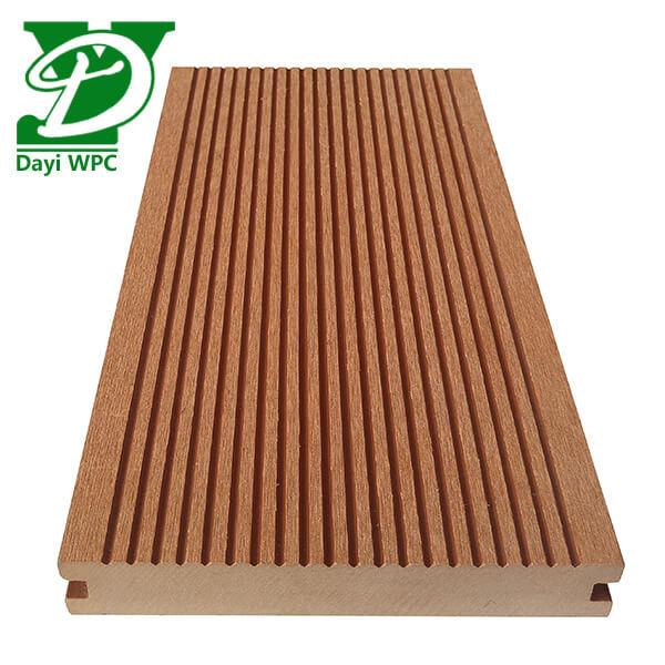 Anti-derrapagem WPC Composite Decking Retardante de Água