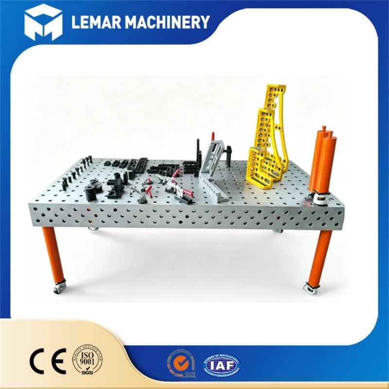 Deform-Resistant 3D D28 Welding Table With Standard 100mm Grid