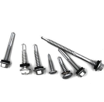 OEM Customized Metal Galvanized Hexagonal Hex Head Self Drilling Screw for Roofing