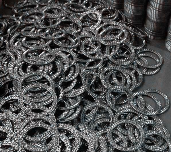 INA design trust needle roller and cage assemblies AXK120155 and 2AS bearings