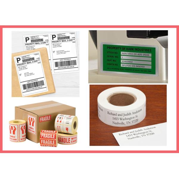 Coated Proof Direct Thermal Paper Sticker 16g Hot Glue White Glassine Auto-collant blanc de preuve de papier thermosensible de colle chaude directe enduite de l'autocollant 16g