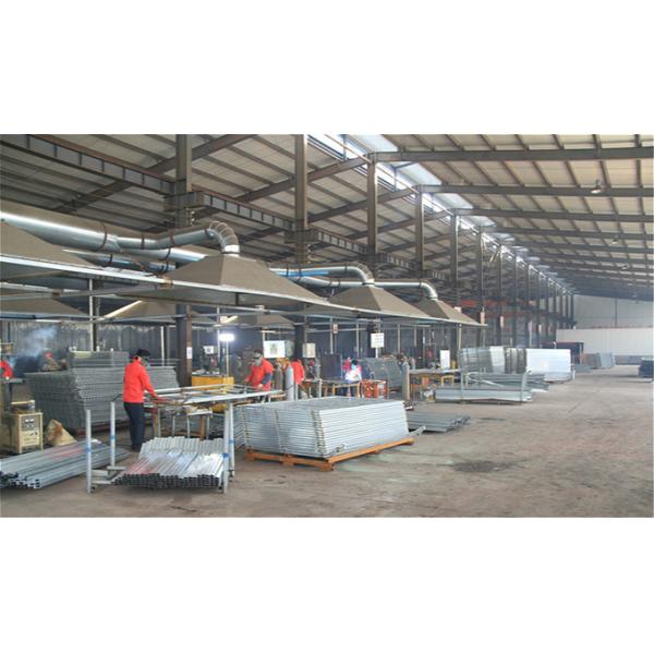 O Pvc da cor verde revestiu o cargo enchido de T 6 Ft para a cerca do metal do campo