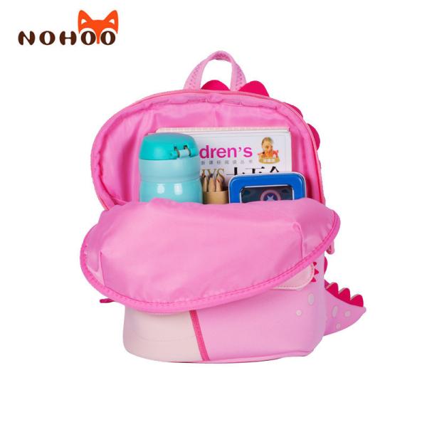 Guangzhou Nohoo neoprene animal kids backpack for girls 2-6 years old