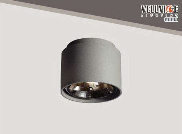 Max 50Watt Pure Aluminum G53 circle surface mounted led downlight For Market