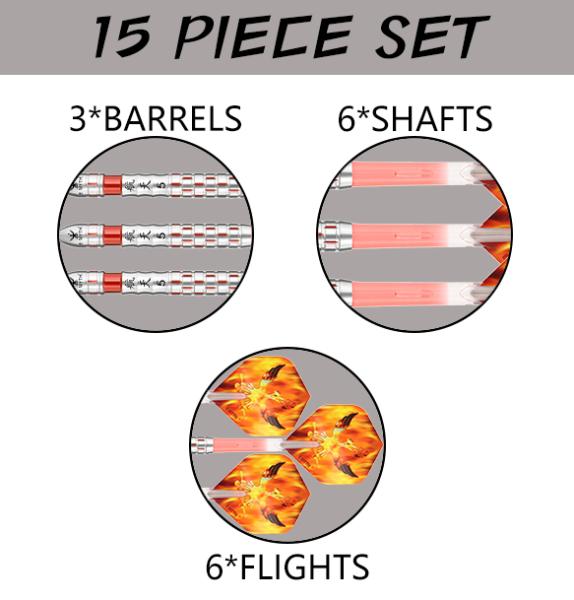 Emyth SPACE V 90% Tungsten Steel Tip Darts 22g