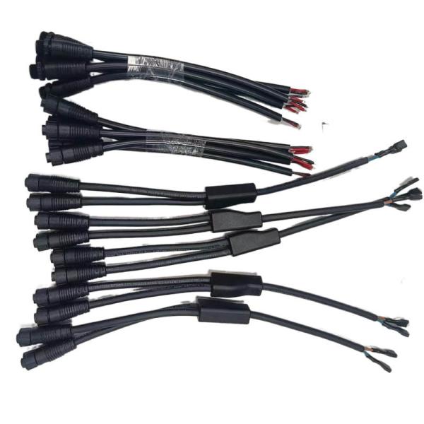 Parallel Waterproof Cable Connector IP67 Nylon Material For Outdoor Sun Room