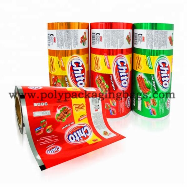 Potato chips food plastic roll film for laminated printing bag