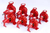 Pompes à incendie UL 450gpm@102PSI équipées d'un régulateur Tornatech