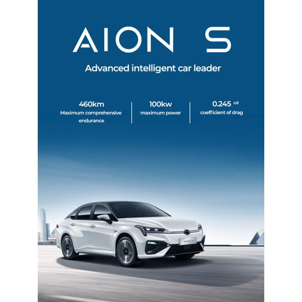Left Hand Drive 100% Electric Aion S Chinese EV Car 130km/H