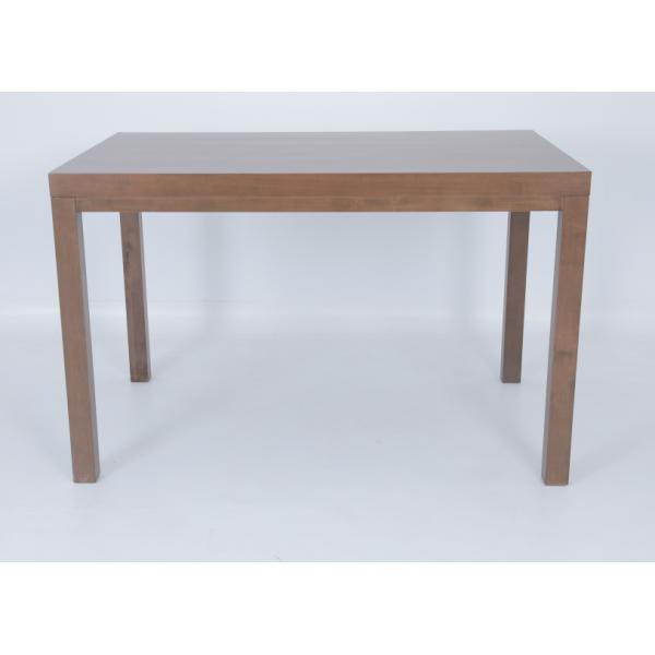 UnFolded Bedroom Furniture Square Solid Wood Study Desk Modern Style