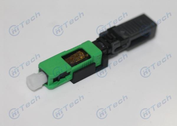 Portable SC APC Fiber Connector , FTTH Fast Connector RL Variation ≤ 5