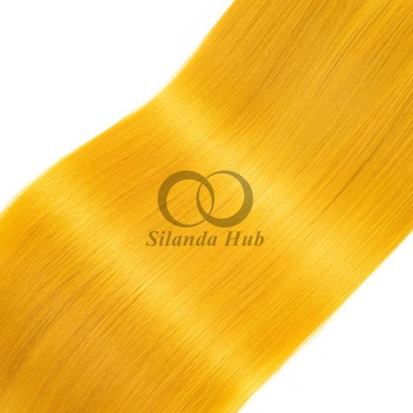 #T1B/Orange Straight Remy Human Hair Bundles Sew In Weave Bundles Brazilian Bundle Deals