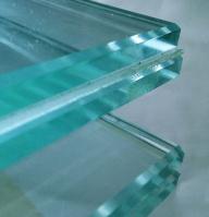 Construção vidro laminado temperado com baixo teor de ferro e baixo teor de E flutuante congelado com ácido