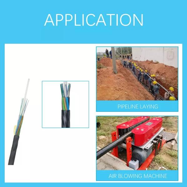 12C 24C 48C 96C GCYFTY Outdoor Fiber Optic Cable Non-Metallic HDPE GCYFXTY Air Blown Micro fO Cable