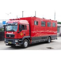 SITRAK Camping Fire Truck Véhicule spécialisé 257/2200 kW/rpm Vitesse maximale 90km/h