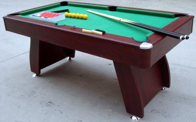 Modern Design Billiards Game Table 6ft Snooker Table MDF Solid Wood With PVC Laminated
