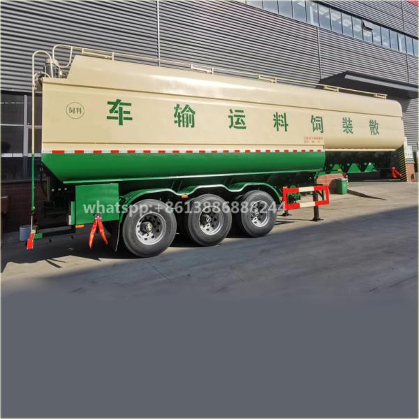 Best Seller  65000 Litres Bulk Feed Semi Truck   Feed Carriage   Animal Feed Transport Semi-trailer