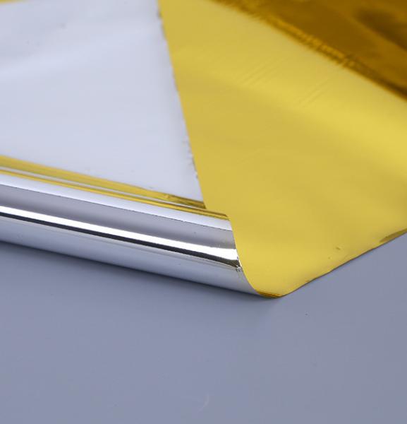 Colored Gold 12mic PET Film  Aluminized High Temperature Resistant