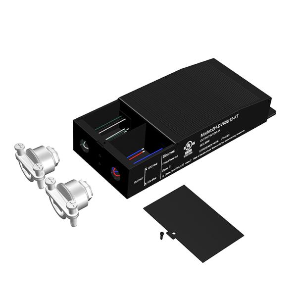 Output Power 51 100W Black White Waterproof Ip65 Led Strip Lighting Transformer 24v Volts 96w 96watts Switching Power Supply