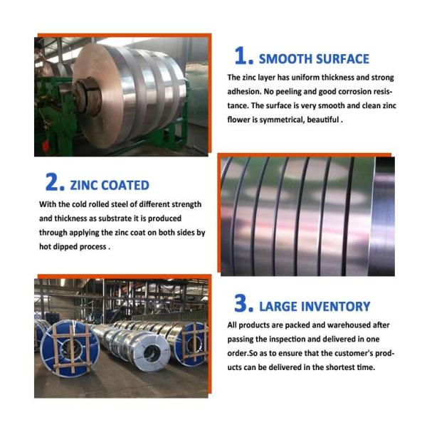 Q195/Q235/Dx51d гальванизировало стальную прокладку Chromated катушки и яркую поверхность